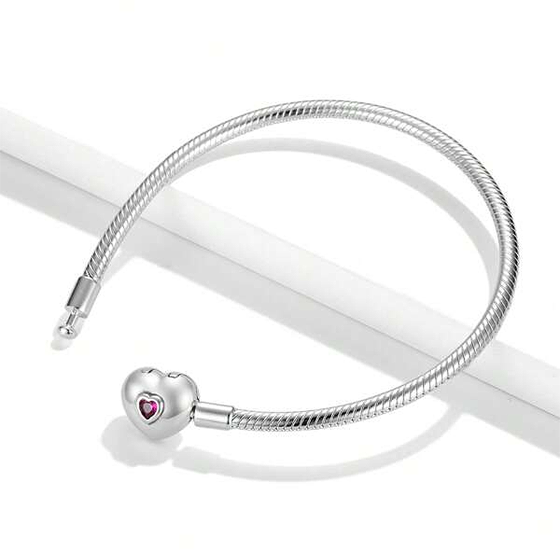 Heart Charm Bracelet